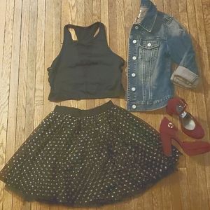 Tulle Polkadot Skirt